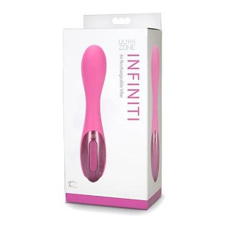 Infinity Wibrator Silikonowy Ładowalny 6 Trybow Wodoodporny 11cm