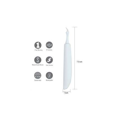 Maia Toys Oceana Sonic Vibe zestaw 3 nakładek, silikon, USB, wodoodporny