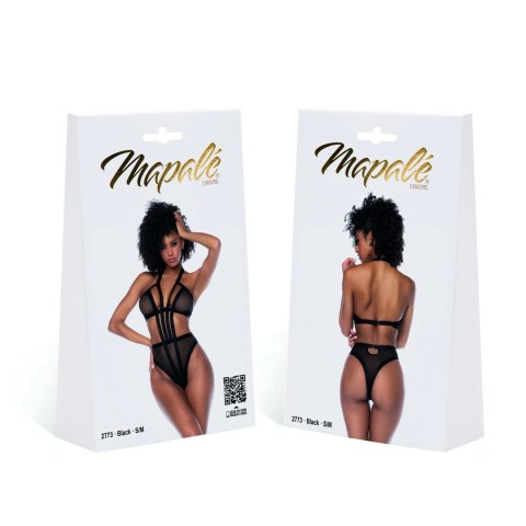 Mapale Pretty Little Rocker Body Siateczkowy Halter S/M Czarny