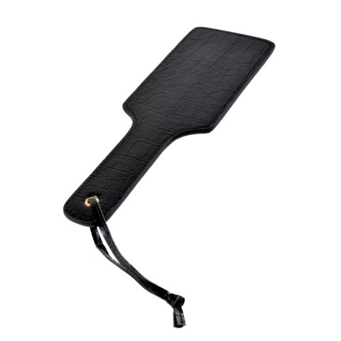 Pipedream Fetish Fantasy Gold Paddle czarna tekstura croc skora