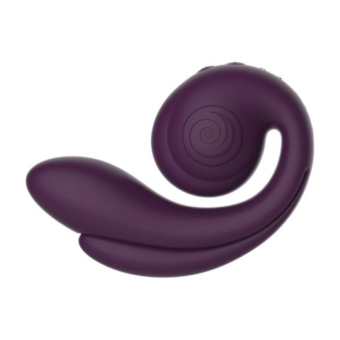 SVibe GIZI Pro Triple Stimulator Grapo - wielofunkcyjny model 3w1, fioletowy