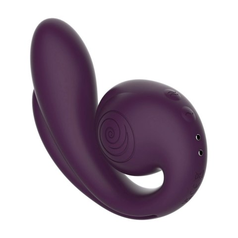 SVibe GIZI Pro Triple Stimulator Grapo - wielofunkcyjny model 3w1, fioletowy