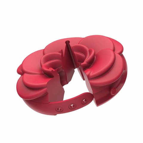 Teazers Klipsy Wibracyjne na Sutki 9 Trybow Czerwone USB Silikon