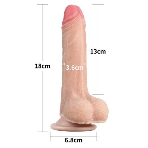 7'' Sliding-Skin Dildo