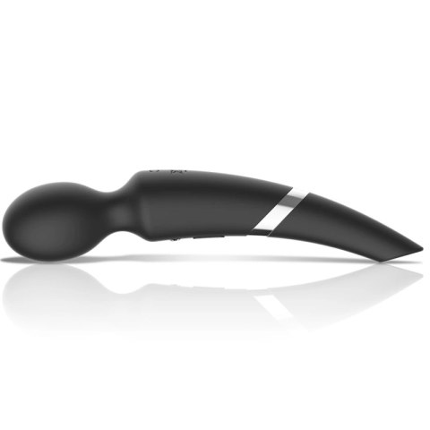 BLACK&SILVER Beck Wand 2w1 Masażer Fale Ciśnienia Silikonowy