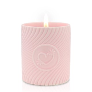 HighOnLove Pink Candle Strawberries & Champagne Świeca do masażu 120ml