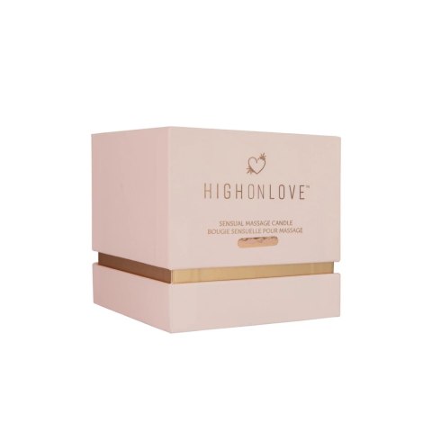 HighOnLove Świeca do masażu Rosebuds 250ml naturalny olejek konopny