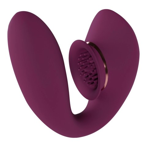Shots Innovation Twitch 3 Urządzenie wielofunkcyjne ssąco-wibrujące USB Burgund