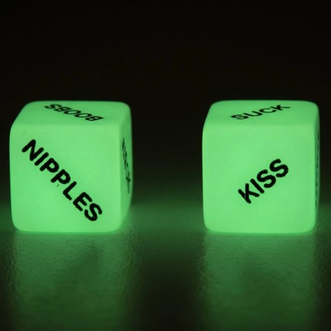Shots Toys Glowing Dice zestaw świecących kostek do gry dla par