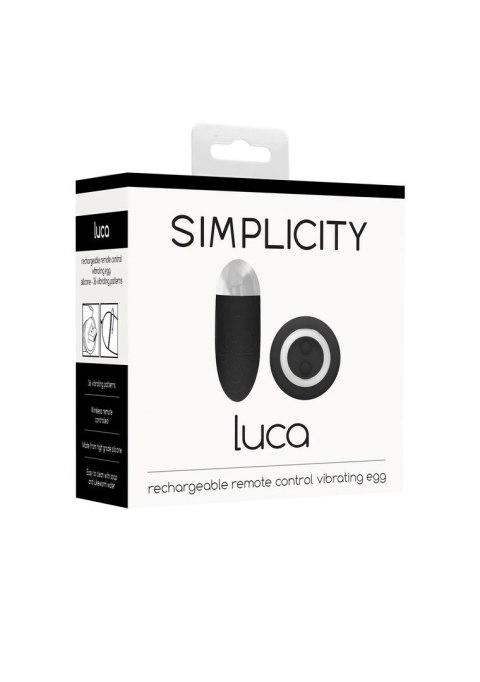 Simplicity Luca - Bezprzewodowy system stymulacji z pilotem, fioletowy