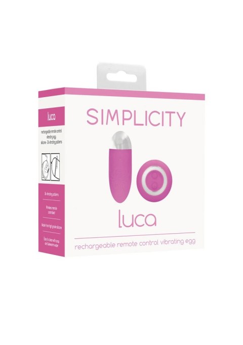 Simplicity Luca bezprzewodowa maszyna intymna z pilotem, silikonowa
